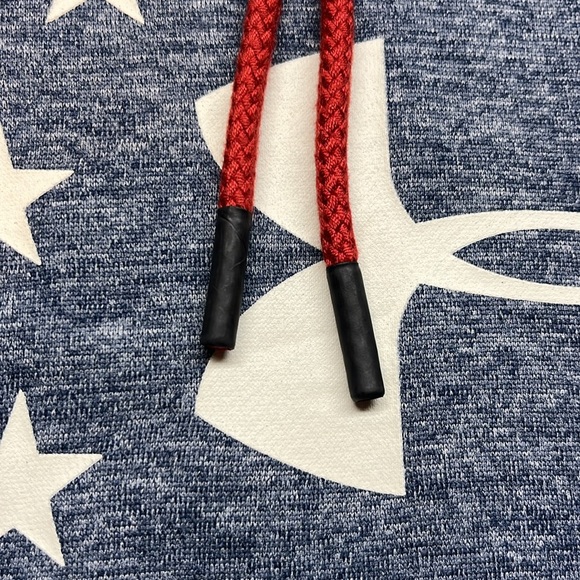 Under Armour Sweatshirt Top Womens Size Medium Blue Wrap Cowl Neck Pre Owned - Picture 3 of 14